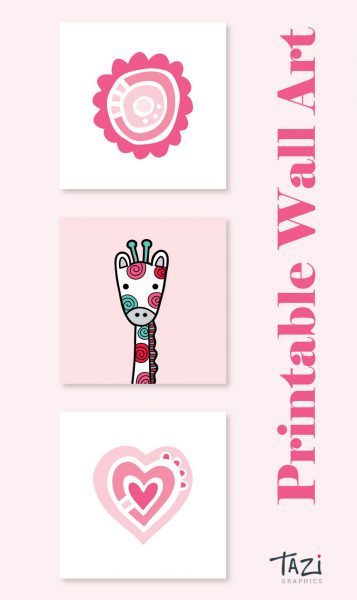 Tazi pin-wall-art-nursery-pink